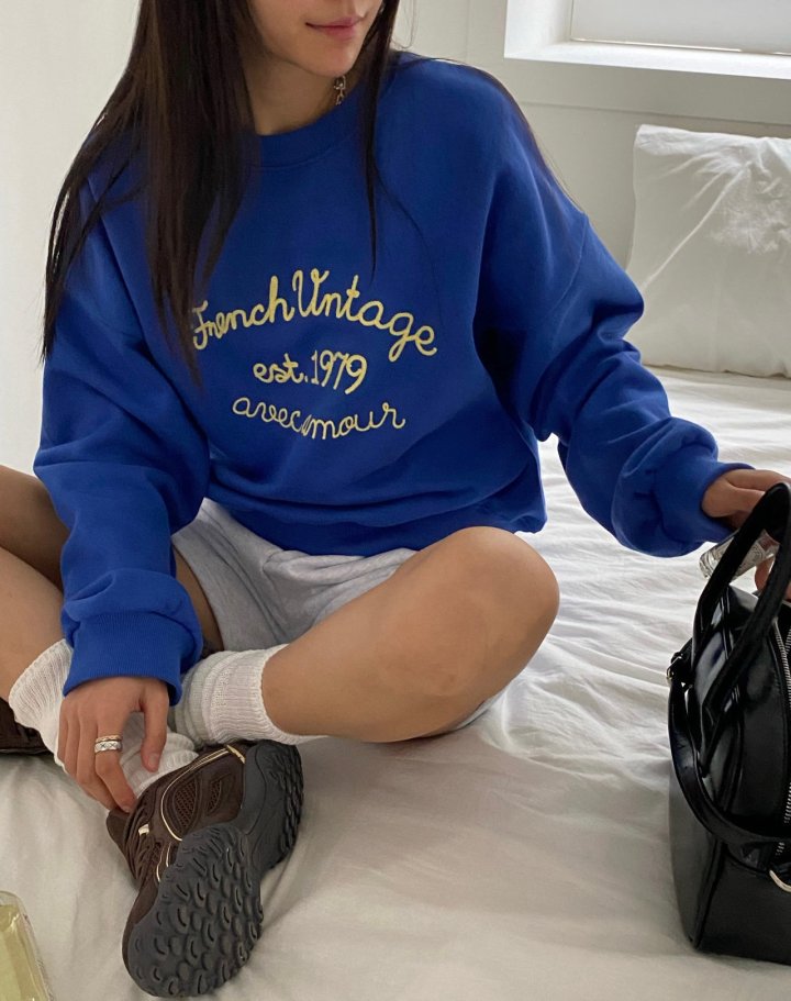 Diana - Korean Women Fashion - #momslook - French Sweatshirts - 9