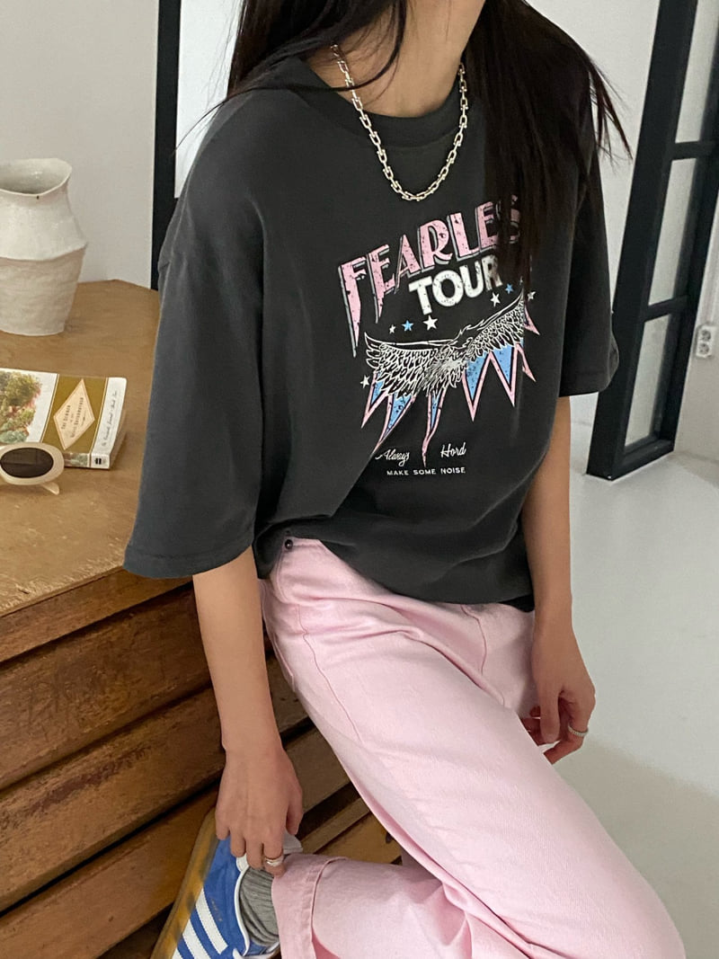 Diana - Korean Women Fashion - #momslook - Tour Tee - 8