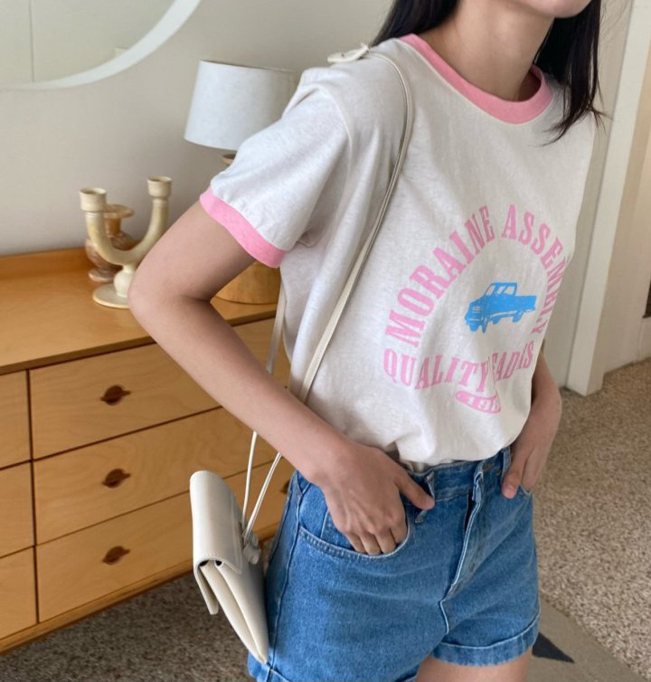 Diana - Korean Women Fashion - #momslook - Candy Colored Tee - 7