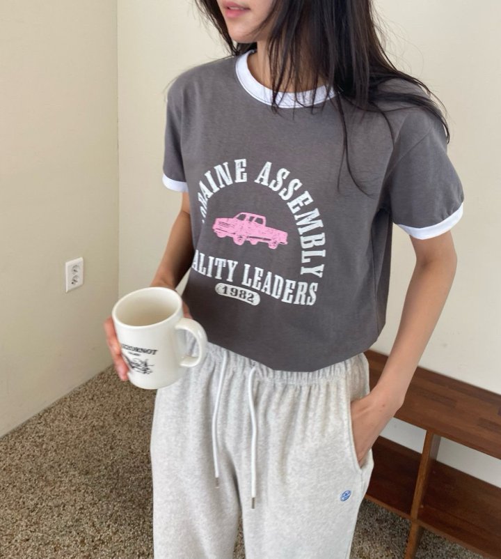 Diana - Korean Women Fashion - #momslook - Candy Colored Tee - 9