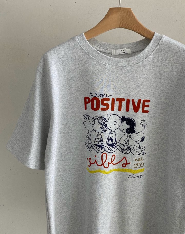 Diana - Korean Women Fashion - #womensfashion - Positive Tee - 4