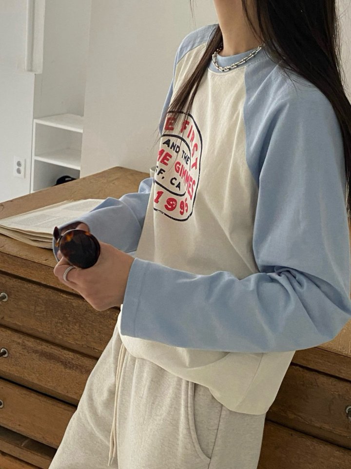 Diana - Korean Women Fashion - #momslook - First Raglan Tee - 6