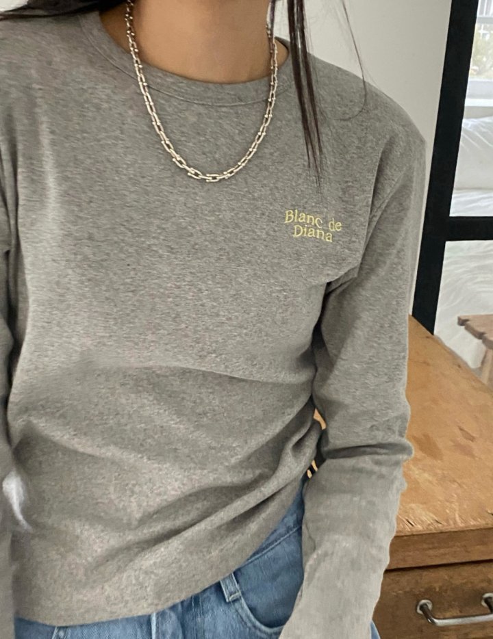 Diana - Korean Women Fashion - #momslook - Blanc Tee - 3