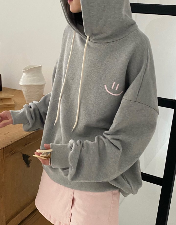 Diana - Korean Women Fashion - #pursuepretty - Smile Hoody - 6