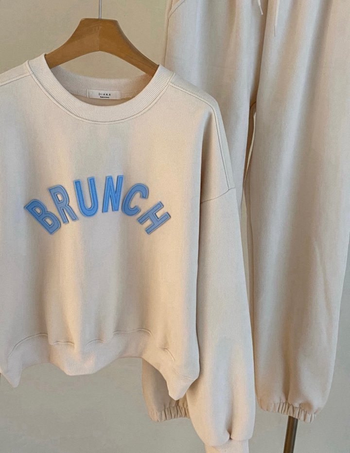 Diana - Korean Women Fashion - #restrostyle - Brunch Sweatshirts - 7