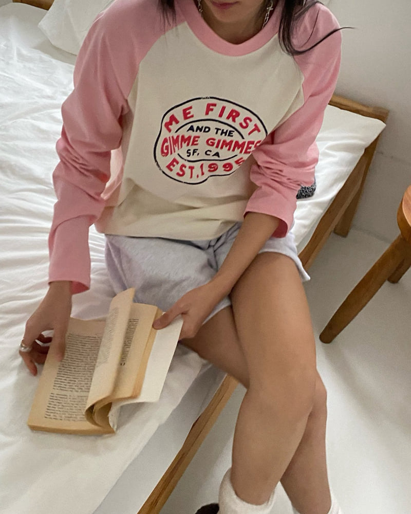 Diana - Korean Women Fashion - #restrostyle - First Raglan Tee - 11