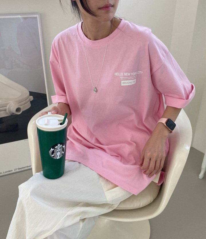 Diana - Korean Women Fashion - #romanticstyle - Dreaming Tee - 9