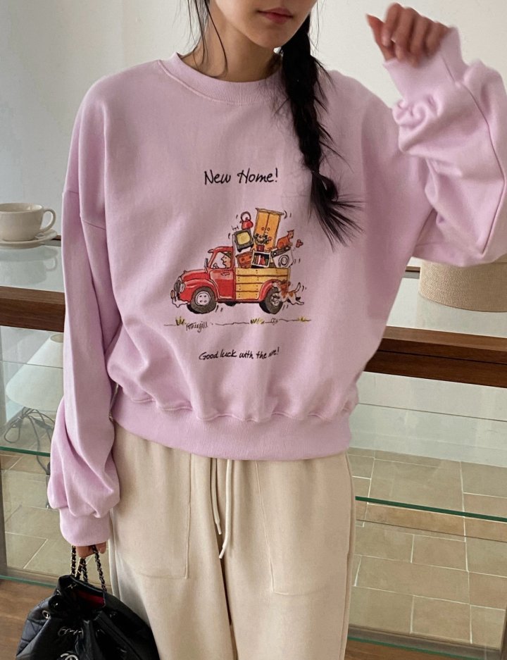 Diana - Korean Women Fashion - #thatsdarling - New Home Sweatshirts - 3