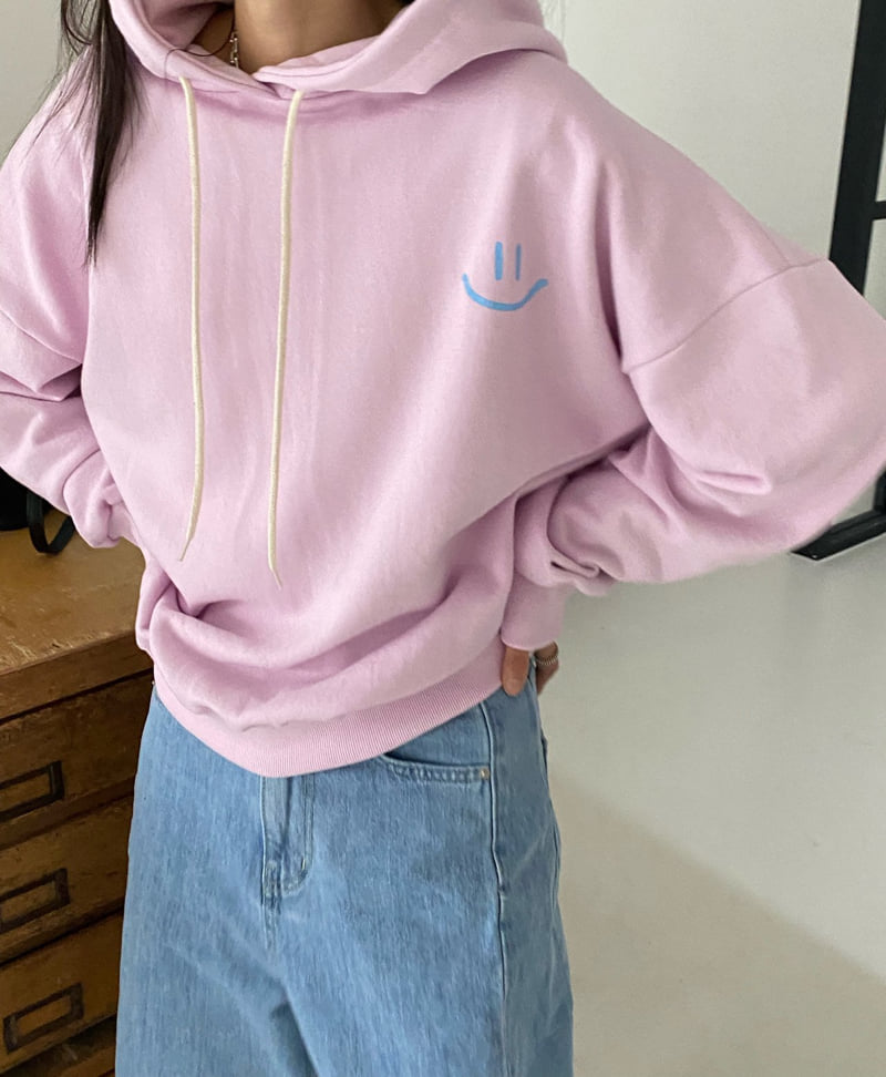 Diana - Korean Women Fashion - #thatsdarling - Smile Hoody - 10