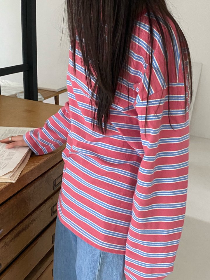 Diana - Korean Women Fashion - #thelittlethings - Making Stripe Tee - 6