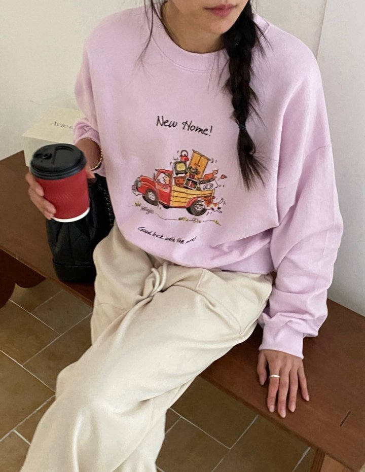Diana - Korean Women Fashion - #thatsdarling - New Home Sweatshirts - 4