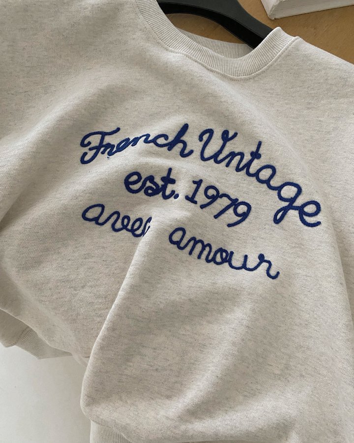 Diana - Korean Women Fashion - #vintageinspired - French Sweatshirts