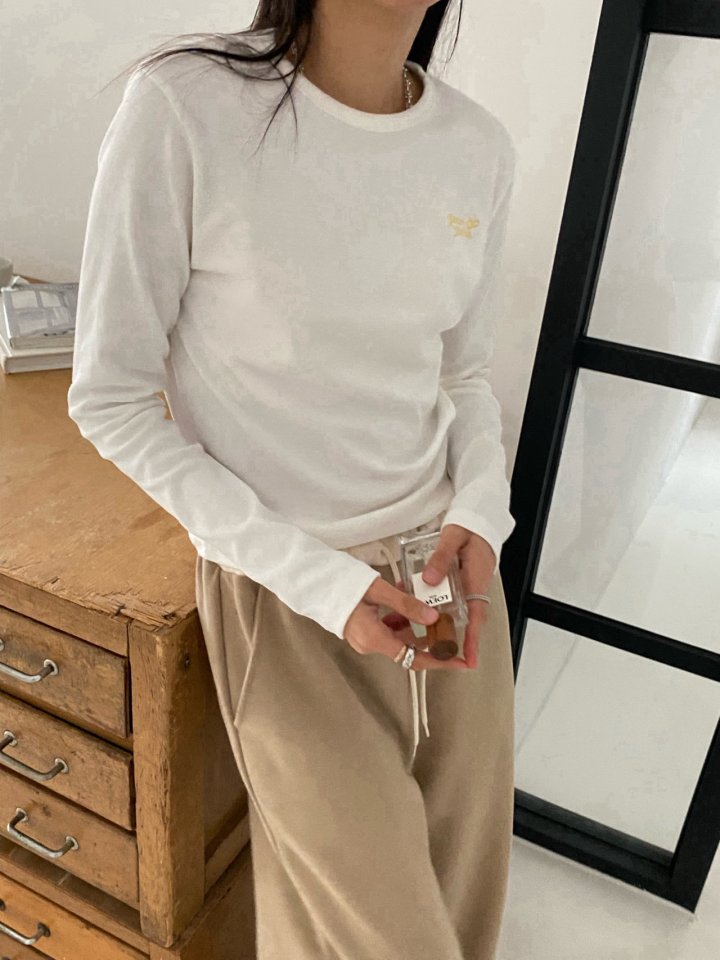 Diana - Korean Women Fashion - #vintagekidsstyle - Blanc Tee - 8