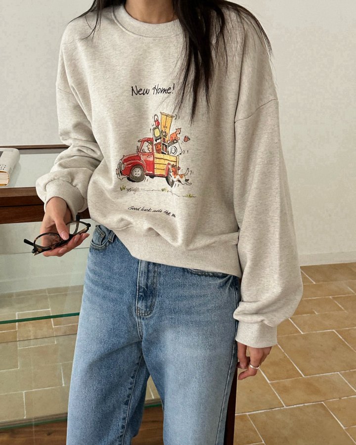 Diana - Korean Women Fashion - #womensfashion - New Home Sweatshirts - 7