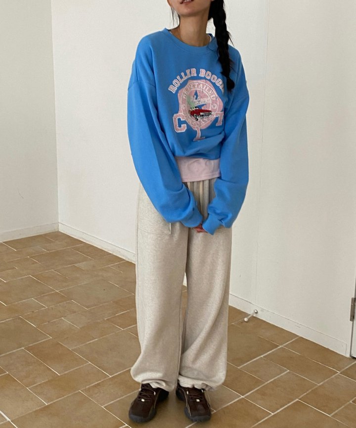 Diana - Korean Women Fashion - #momslook - Roller Sweatshirts - 4