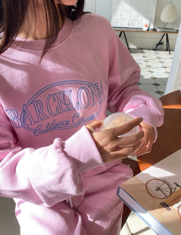 Diana - Korean Women Fashion - #momslook - Barcelona Sweatshirts - 4