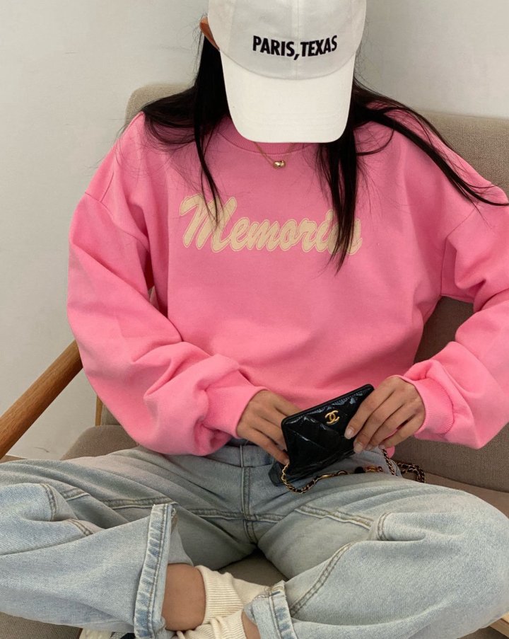 Diana - Korean Women Fashion - #womensfashion - Memories Sweatshirts - 11