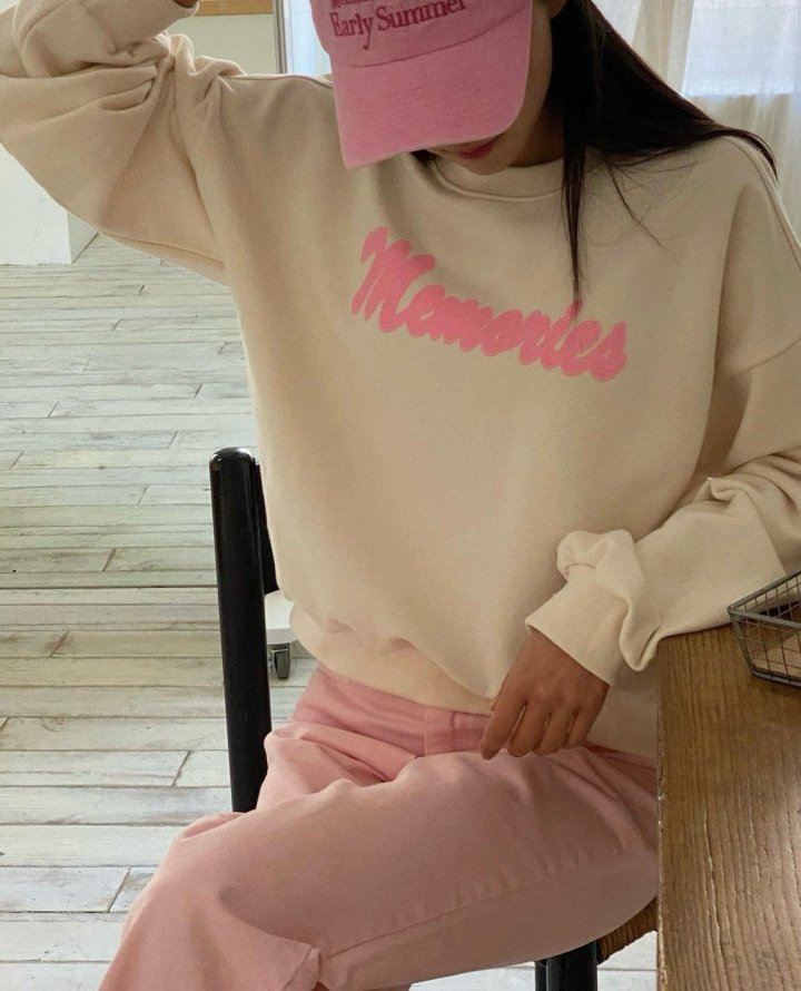 Diana - Korean Women Fashion - #womensfashion - Memories Sweatshirts - 3