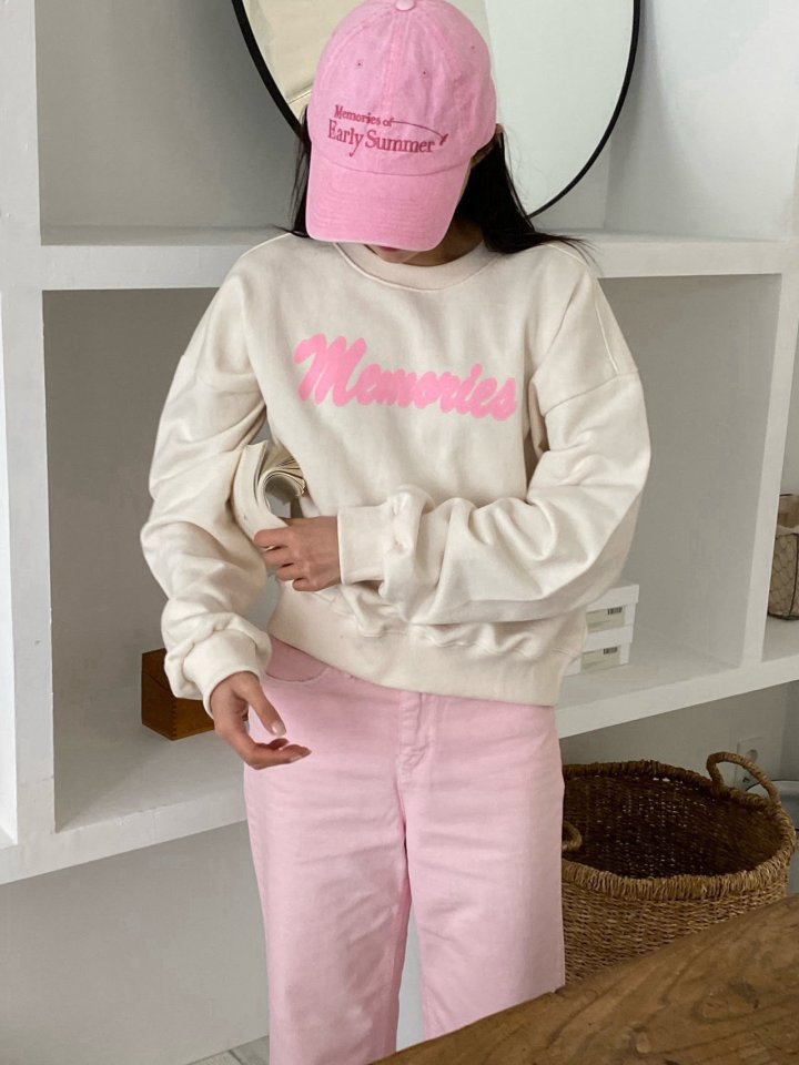 Diana - Korean Women Fashion - #womensfashion - Memories Sweatshirts - 5
