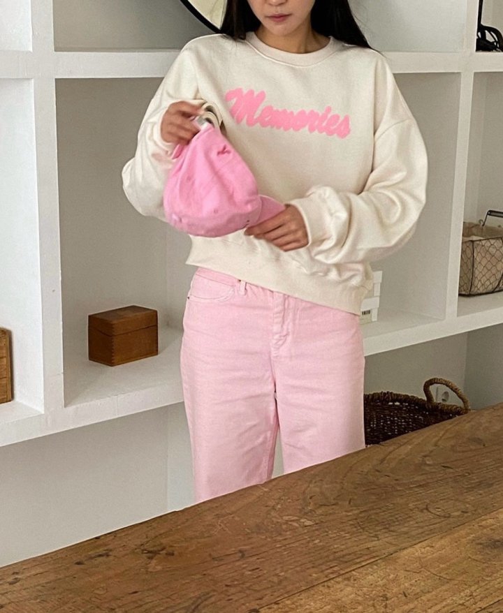 Diana - Korean Women Fashion - #womensfashion - Memories Sweatshirts - 7