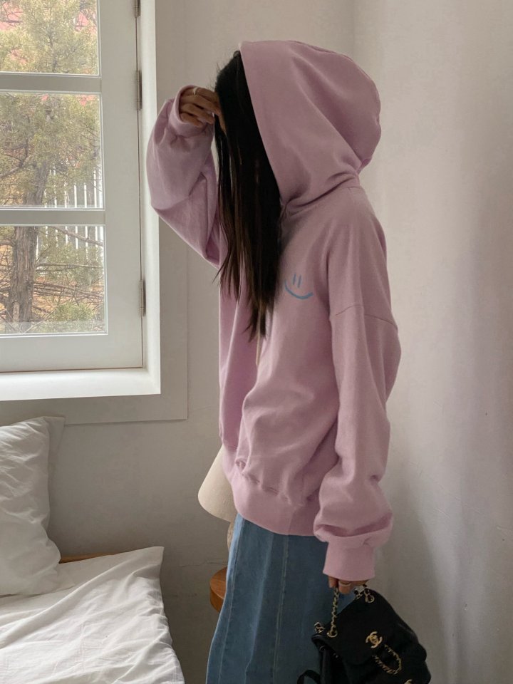 Diana - Korean Women Fashion - #womensfashion - Smile Hoody - 11
