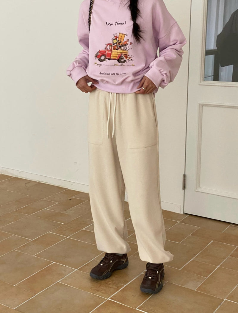 Diana - Korean Women Fashion - #womensfashion - Maccaron Jogger Pants - 6