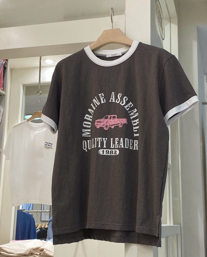 Diana - Korean Women Fashion - #womensfashion - Candy Colored Tee - 2
