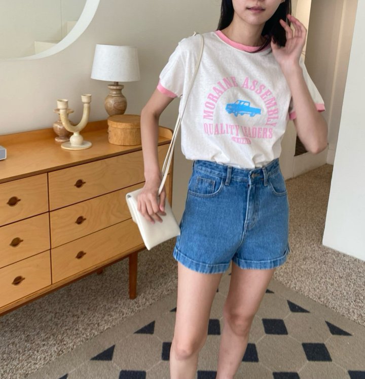 Diana - Korean Women Fashion - #womensfashion - Candy Colored Tee - 6