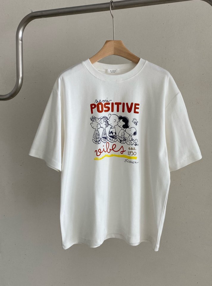 Diana - Korean Women Fashion - #womensfashion - Positive Tee - 3