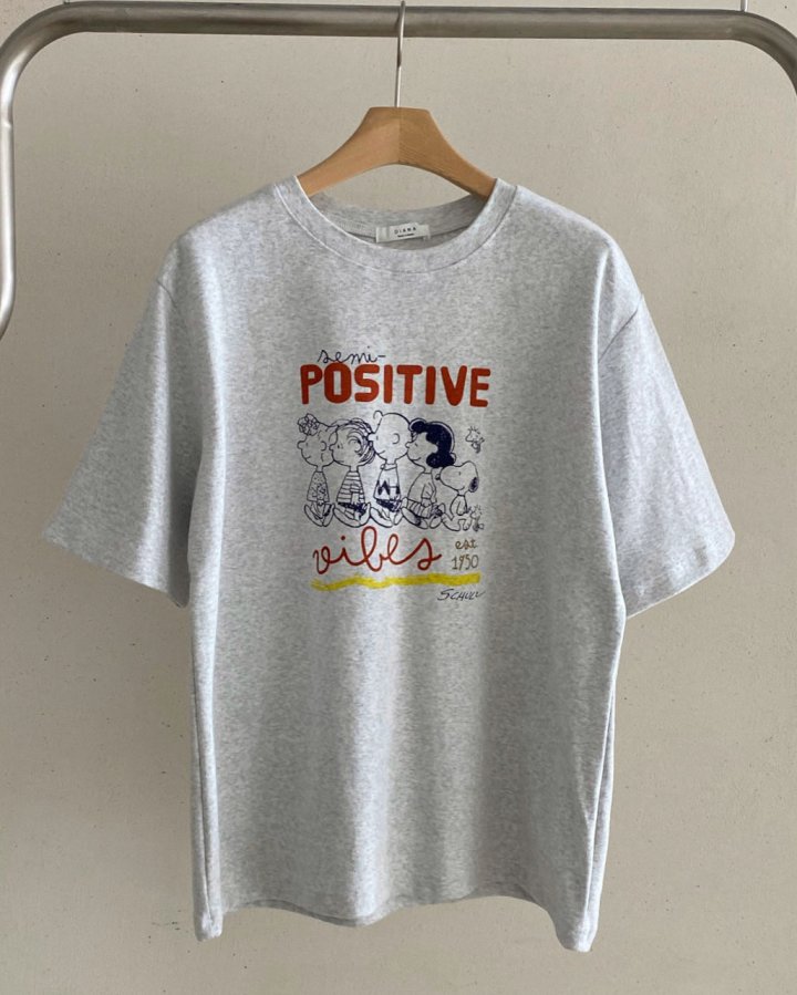 Diana - Korean Women Fashion - #womensfashion - Positive Tee - 5
