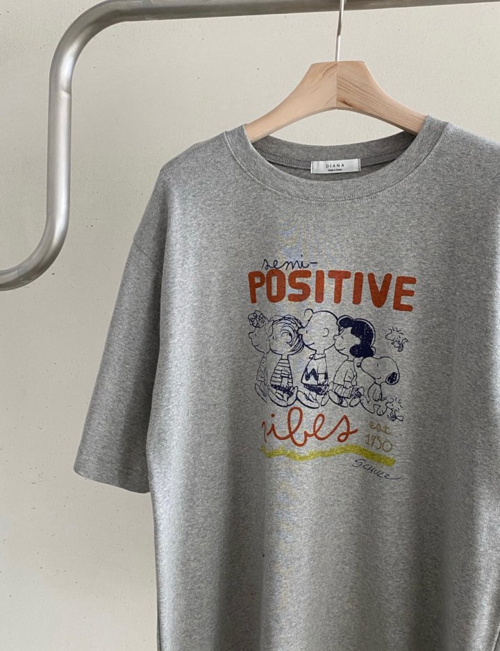Diana - Korean Women Fashion - #womensfashion - Positive Tee - 9
