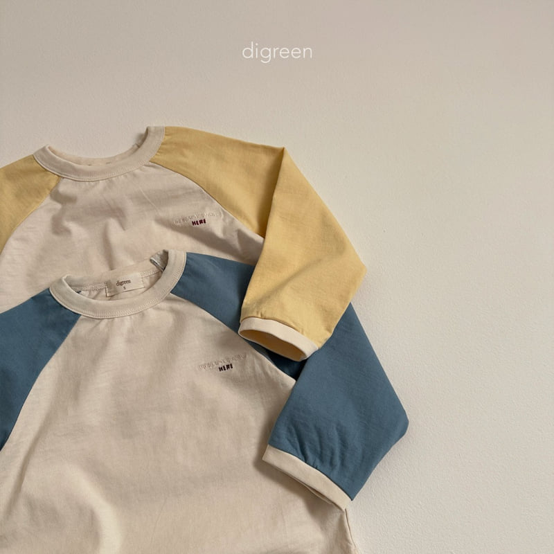 Digreen - Korean Children Fashion - #Kfashion4kids - Here Raglan Tee - 6