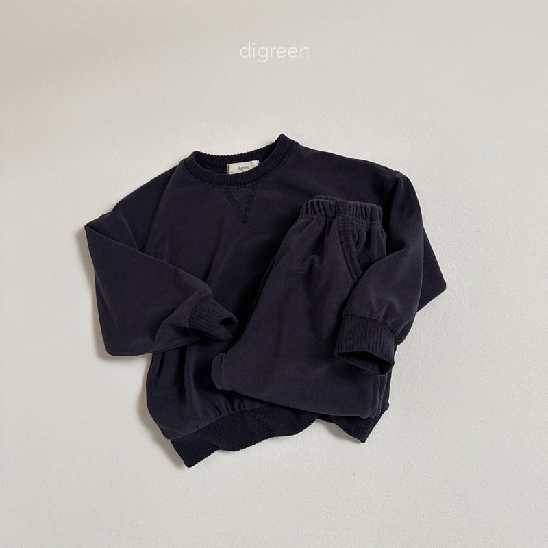 Digreen - Korean Children Fashion - #Kfashion4kids - Terry Jogger Pants - 9