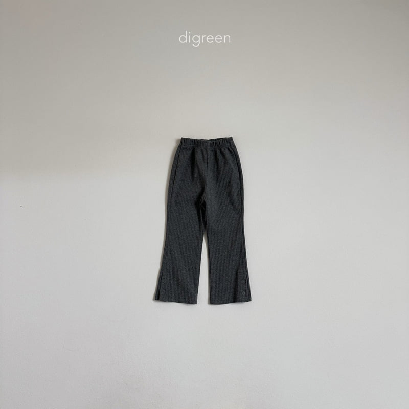 Digreen - Korean Children Fashion - #Kfashion4kids - Two Button Bootcut Pants - 7