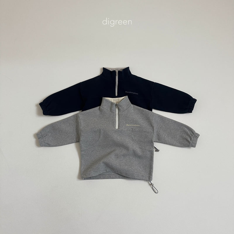 Digreen - Korean Children Fashion - #kidzfashiontrend - Marshmallow Half Zip-up Jacket - 4