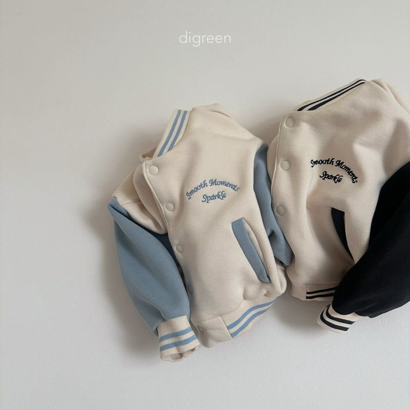 Digreen - Korean Children Fashion - #childofig - Varsity Jumper