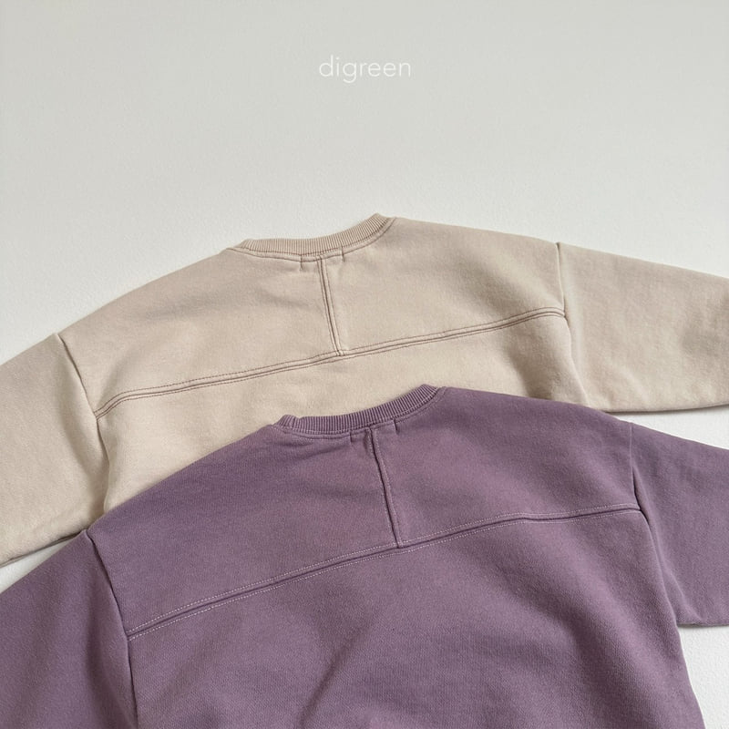 Digreen - Korean Children Fashion - #childofig - Block Sweatshirts - 7