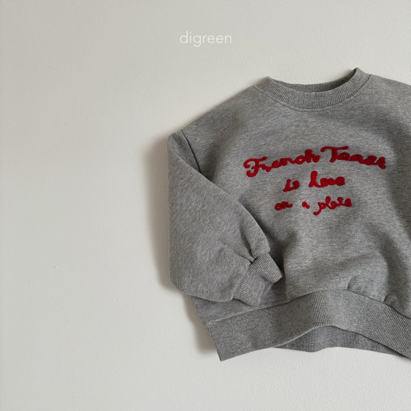 Digreen - Korean Children Fashion - #childofig - Toast Sweatshirts - 6