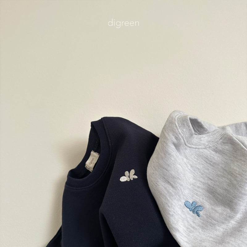 Digreen - Korean Children Fashion - #prettylittlegirls - Slit Sweatshirts - 4