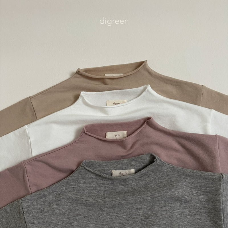 Digreen - Korean Children Fashion - #childofig - Round Neck Tee - 3