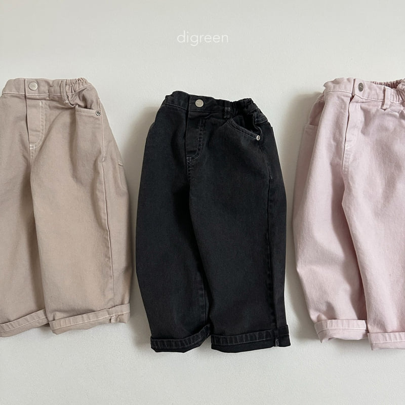 Digreen - Korean Children Fashion - #childofig - Dying Pants - 4