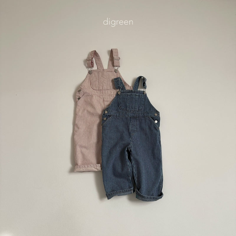 Digreen - Korean Children Fashion - #childrensboutique - Pocket Overalls - 3