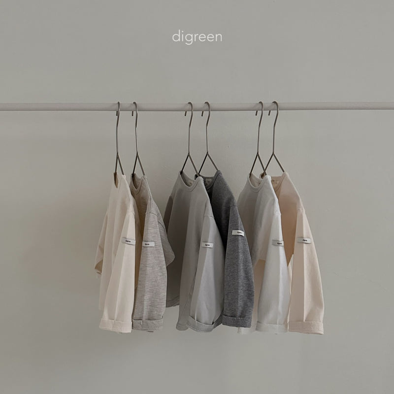 Digreen - Korean Children Fashion - #childrensboutique - Combination Tee