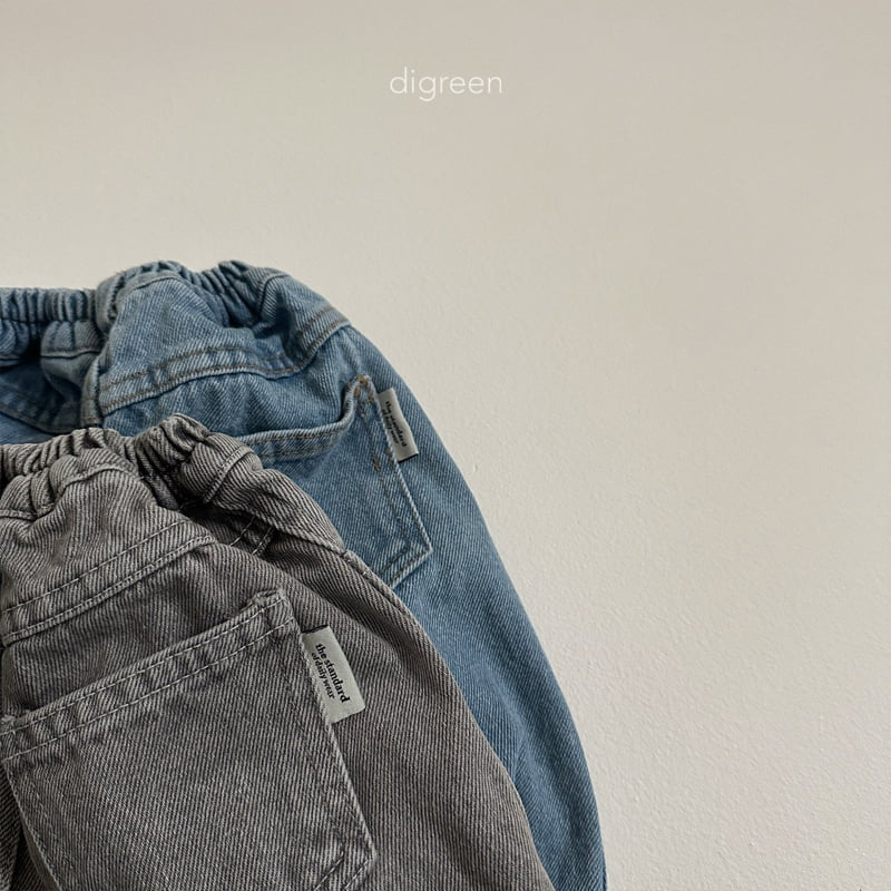 Digreen - Korean Children Fashion - #childrensboutique - Icing Denim Pants - 4