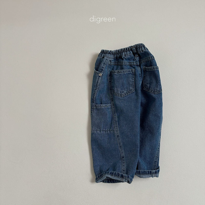 Digreen - Korean Children Fashion - #discoveringself - Dublin Denim Pants - 11