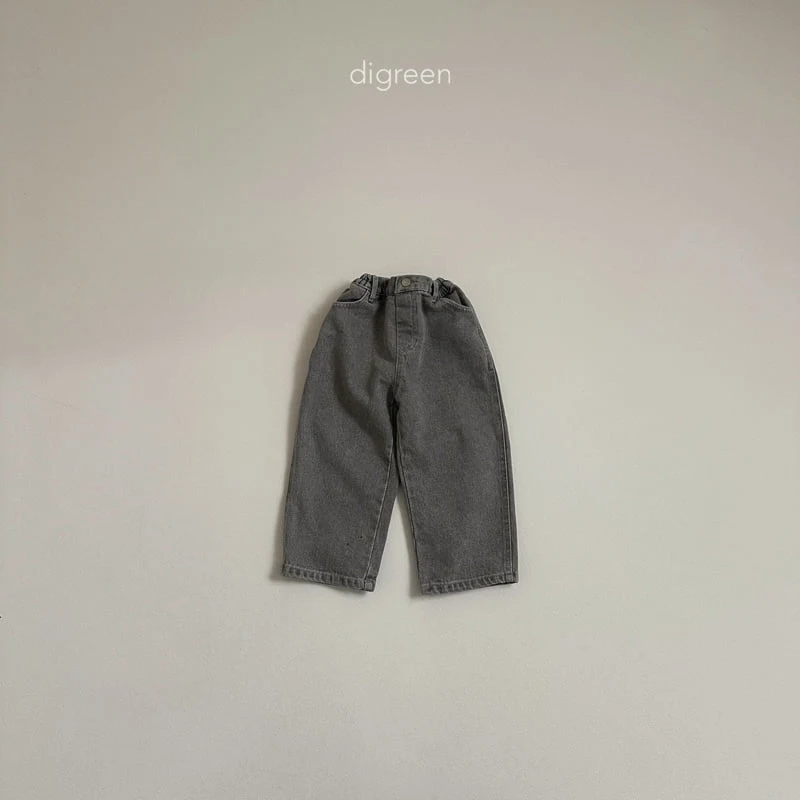 Digreen - Korean Children Fashion - #discoveringself - Icing Denim Pants - 5