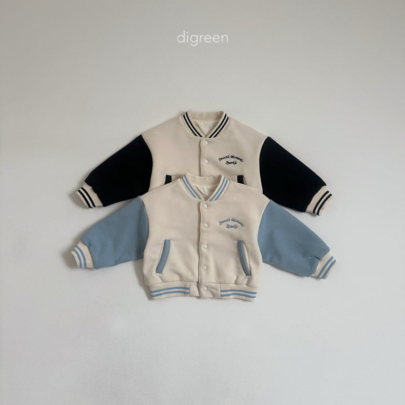 Digreen - Korean Children Fashion - #designkidswear - Varsity Jumper - 4