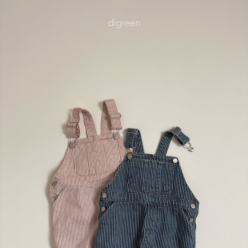 Digreen - Korean Children Fashion - #discoveringself - Pocket Overalls - 5