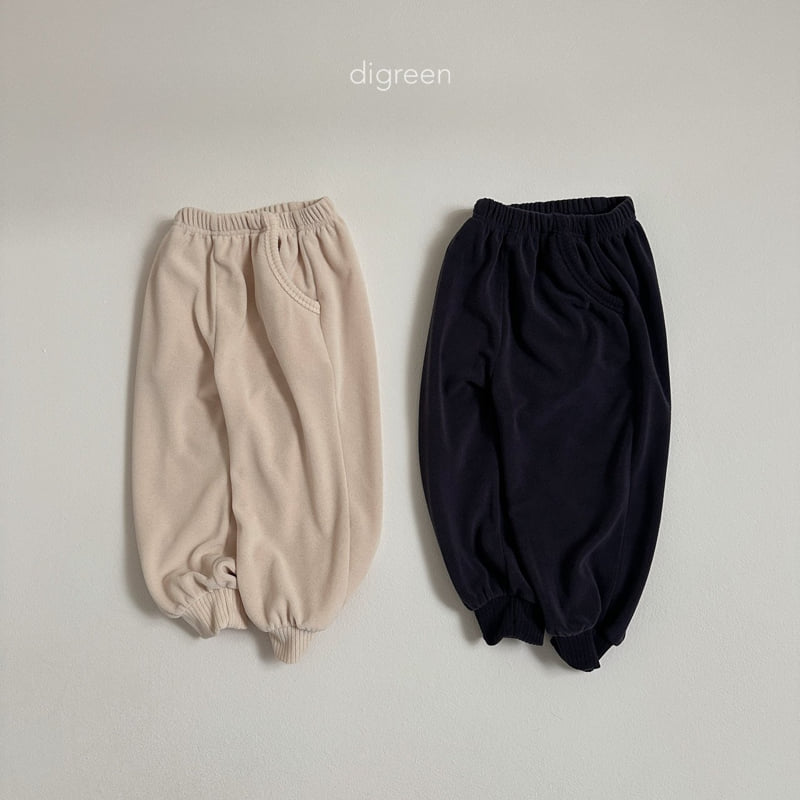 Digreen - Korean Children Fashion - #designkidswear - Terry Jogger Pants - 4