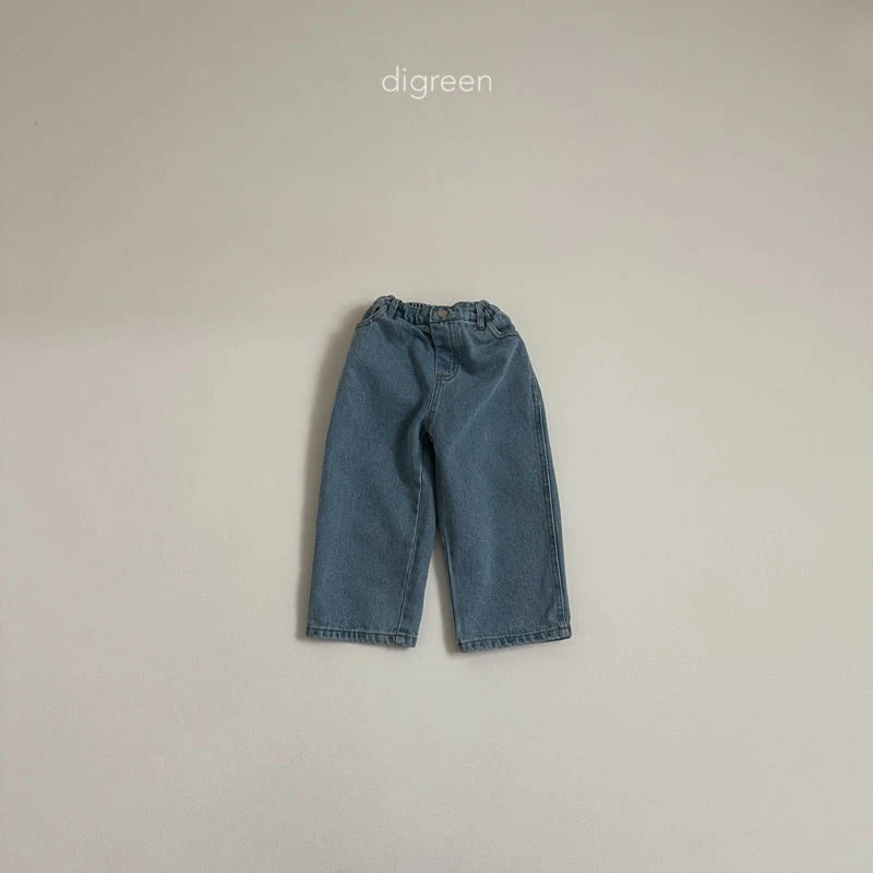 Digreen - Korean Children Fashion - #fashionkids - Icing Denim Pants - 6
